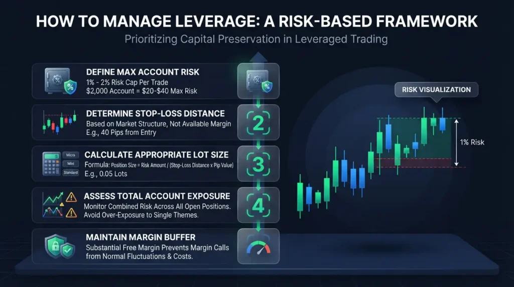 Guide on how to manage leverage detailing a risk based framework for capital preservation.