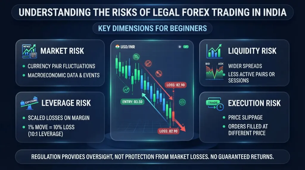 Detailed breakdown for understanding risks legal forex trading india for market beginners. 
