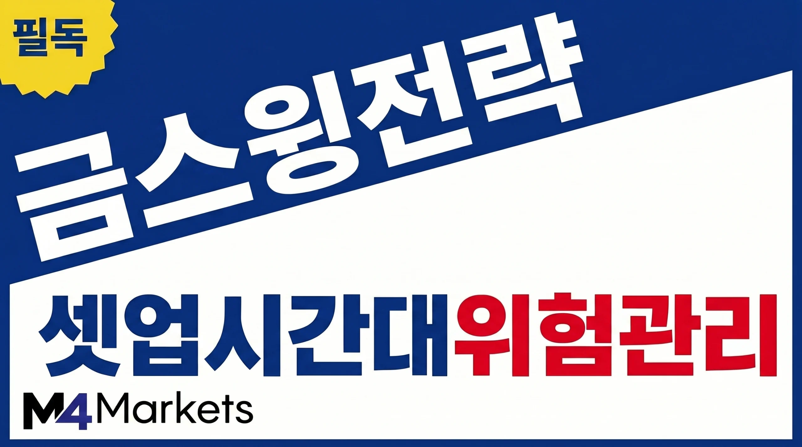 XAU/USD 스윙 트레이딩의 셋업, 타임프레임 선택과 위험 관리 원칙을 강조한 금융 기사 표지 이미지.
