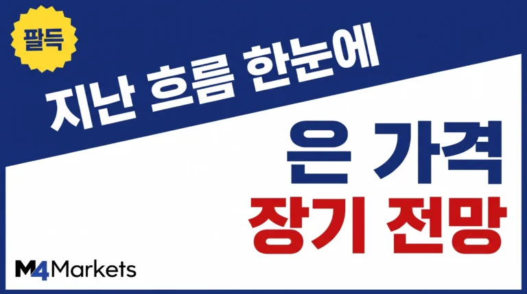 지난 흐름과 장기 전망을 함께 살펴보는 은 가격 분석 표지.