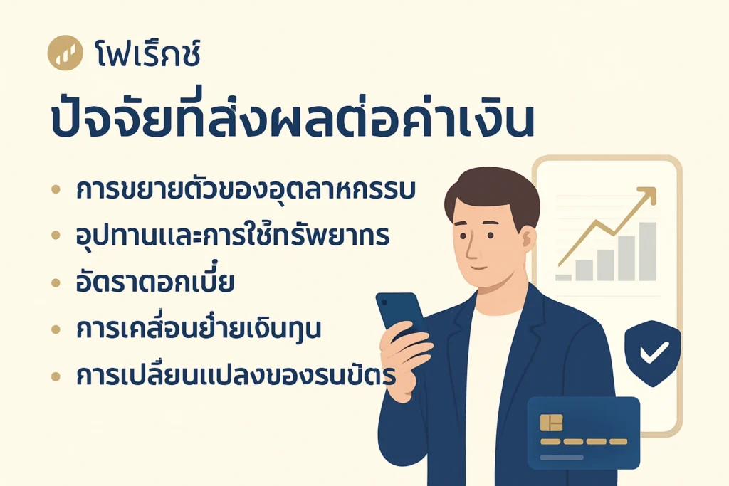 ภาพรวมตัวแปรสำคัญที่ส่งผลต่อราคาเงิน ได้แก่ อุปสงค์ภาคอุตสาหกรรม การขาดแคลนอุปทาน อัตราดอกเบี้ยและค่าเงินดอลลาร์ รวมถึงอุปสงค์เพื่อการลงทุน