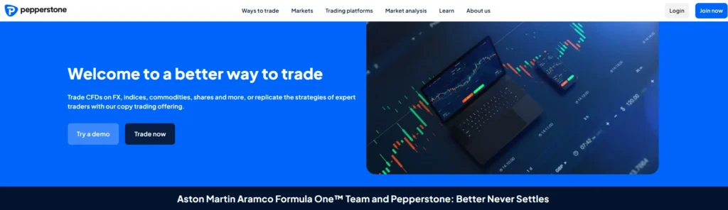 Pepperstone, sàn giao dịch MT4 của Úc với bộ công cụ Smart Trader Tools và tốc độ khớp lệnh cao.