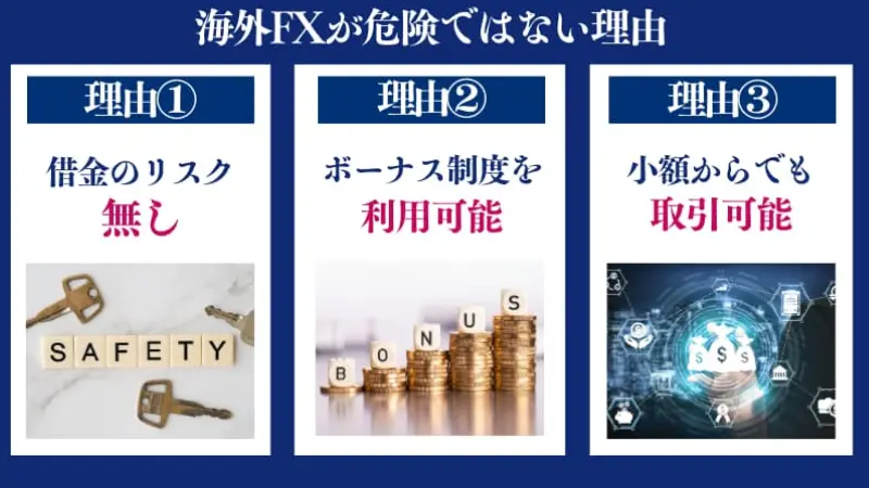 海外FXが危険ではない理由