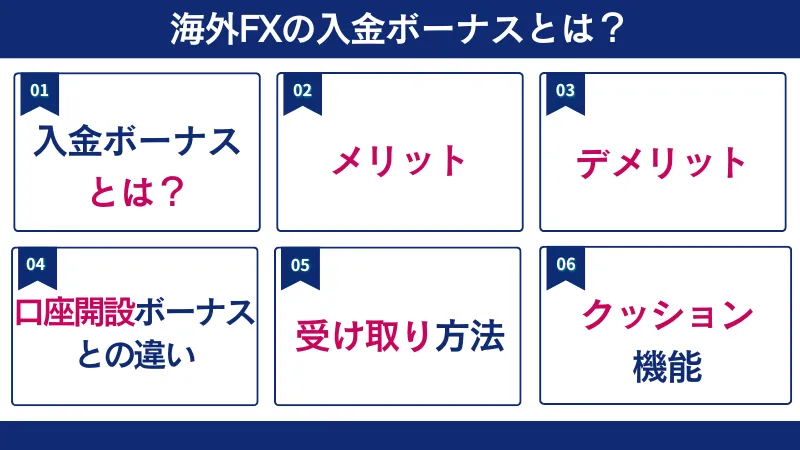 海外FXの入金ボーナスについて、メリット・デメリットなどの詳しい情報を解説